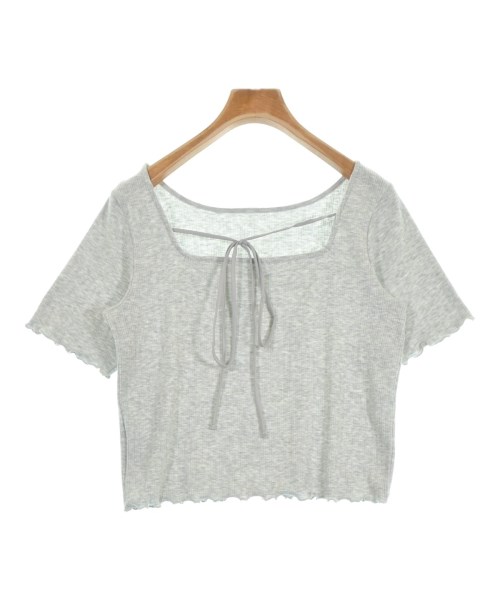 NICE CLAUP（ナイス　クラップ）Tシャツ・カットソー グレー サイズ:-(M位) レディース/2200618314027
