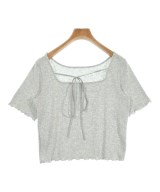 NICE CLAUP（ナイス　クラップ）Tシャツ・カットソー グレー サイズ:-(M位) レディース/2200618314027