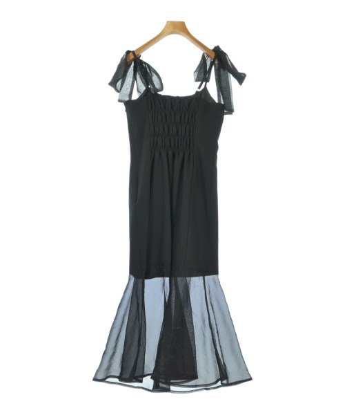 NICE CLAUP（ナイス　クラップ）オールインワン/サロペット 黒 サイズ:F レディース/2200632026142