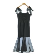 NICE CLAUP（ナイス　クラップ）オールインワン/サロペット 黒 サイズ:F レディース/2200632026142