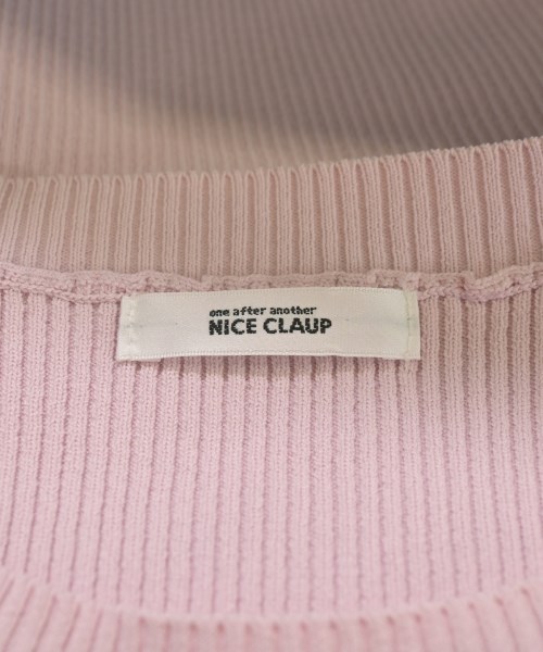 NICE CLAUP（ナイス　クラップ）ニット・セーター ピンク サイズ:F レディース/2200621309027