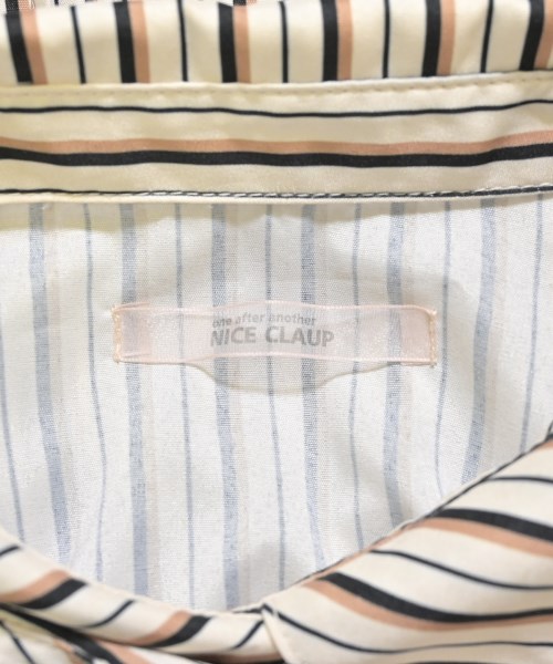 NICE CLAUP（ナイス　クラップ）シャツワンピース ベージュ サイズ:F レディース/2200673006035