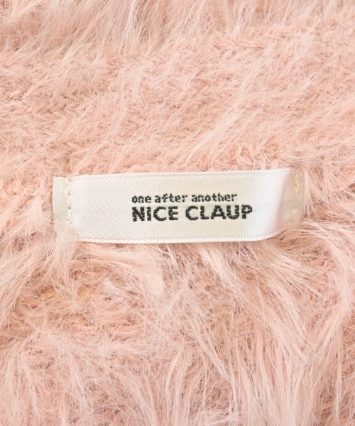 NICE CLAUP（ナイス　クラップ）カーディガン ピンク サイズ:F レディース/2200676384024