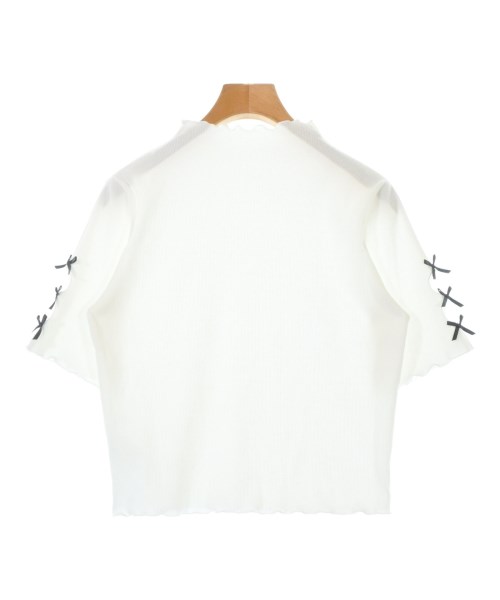 NICE CLAUP（ナイス　クラップ）Tシャツ・カットソー 白 サイズ:F レディース/2200679081036
