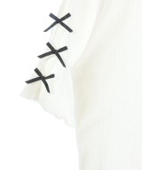 NICE CLAUP（ナイス　クラップ）Tシャツ・カットソー 白 サイズ:F レディース/2200679081036