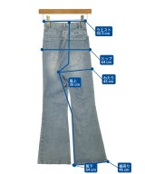 NICE CLAUP（ナイス　クラップ）デニムパンツ 青 サイズ:S レディース/2200715942048