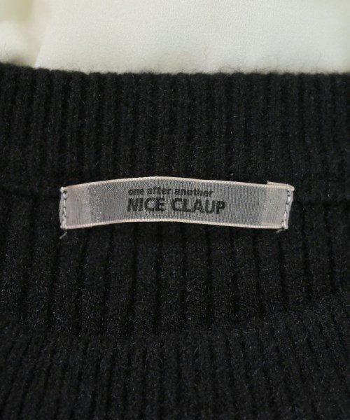 NICE CLAUP（ナイス　クラップ）ワンピース 黒 サイズ:F レディース/2200710890016