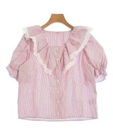 NICE CLAUP（ナイス　クラップ）ブラウス 赤 サイズ:F レディース/2200675354172