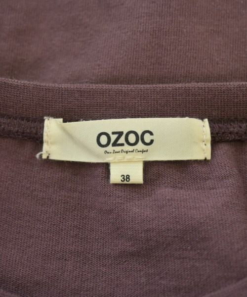 O.Z.O.C（オゾック）Tシャツ・カットソー 茶 サイズ:38(M位) レディース/2200633934019