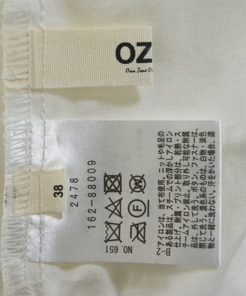 O.Z.O.C（オゾック）カジュアルシャツ 白 サイズ:38(M位) レディース/2200638332100