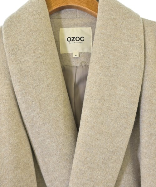O.Z.O.C（オゾック）チェスターコート ベージュ サイズ:38(M位) レディース/2200643816015