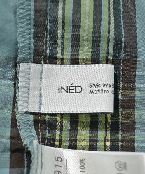 INED（イネド）ロング・マキシ丈スカート 青 サイズ:9(M位) レディース/2200639391069