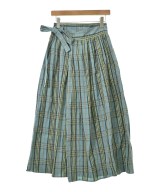 INED（イネド）ロング・マキシ丈スカート 青 サイズ:9(M位) レディース/2200639391069