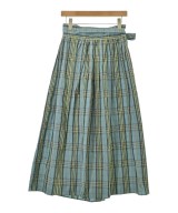 INED（イネド）ロング・マキシ丈スカート 青 サイズ:9(M位) レディース/2200639391069