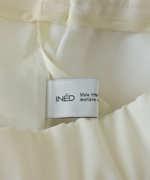 INED（イネド）スラックス 白 サイズ:9(M位) レディース/2200639391151