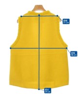 INED（イネド）ベスト 黄 サイズ:9(M位) レディース/2200625888023