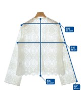 INED（イネド）カジュアルジャケット 白 サイズ:9(M位) レディース/2200625888030