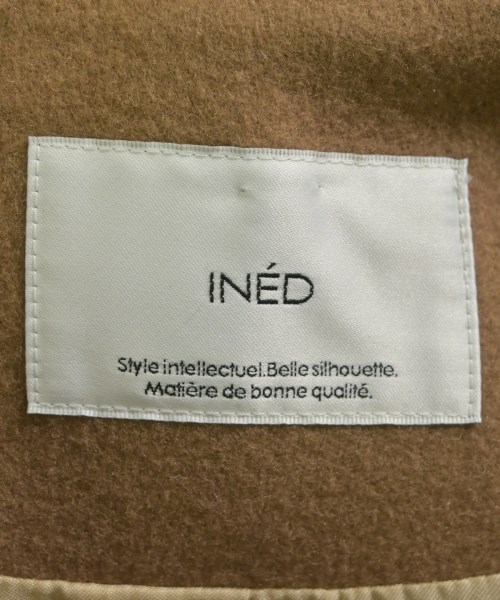 INED（イネド）ダッフルコート 茶 サイズ:9(M位) レディース/2200626868017