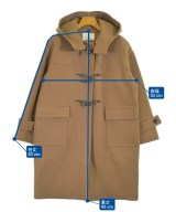 INED（イネド）ダッフルコート 茶 サイズ:9(M位) レディース/2200626868017