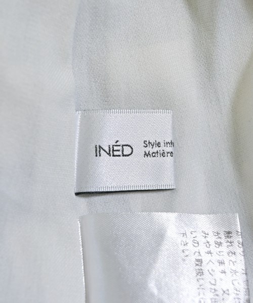 INED（イネド）ロング・マキシ丈スカート 白 サイズ:7(S位) レディース/2200622878089