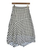 INED（イネド）ロング・マキシ丈スカート 白 サイズ:7(S位) レディース/2200622878089