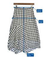 INED（イネド）ロング・マキシ丈スカート 白 サイズ:7(S位) レディース/2200622878089