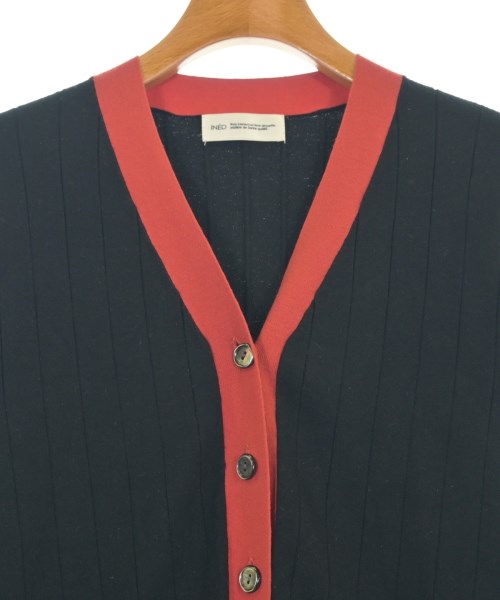 INED（イネド）カーディガン 黒 サイズ:7(S位) レディース/2200643947030