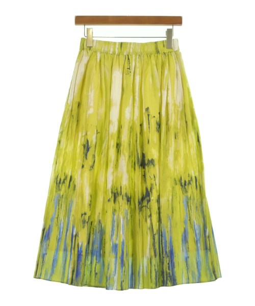 INED（イネド）ロング・マキシ丈スカート 緑 サイズ:9(M位) レディース/2200623762035