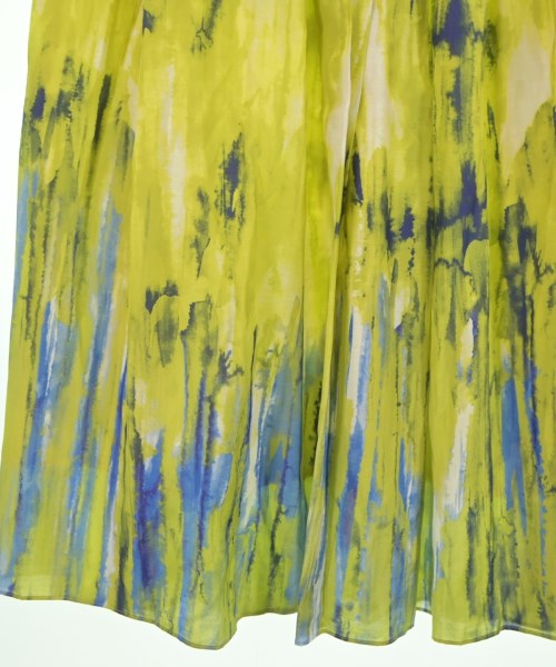 INED（イネド）ロング・マキシ丈スカート 緑 サイズ:9(M位) レディース/2200623762035