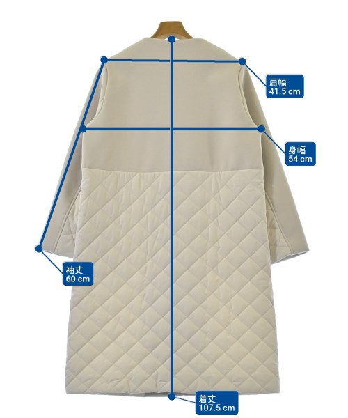 INED（イネド）ダウンコート ベージュ サイズ:9(M位) レディース/2200633071042