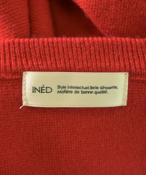 INED（イネド）ニット・セーター 赤 サイズ:9(M位) レディース/2200604100016