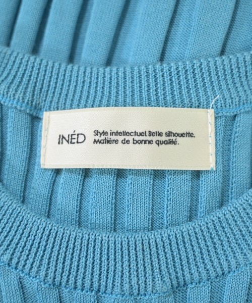 INED（イネド）ワンピース 青 サイズ:9(M位) レディース/2200610435164