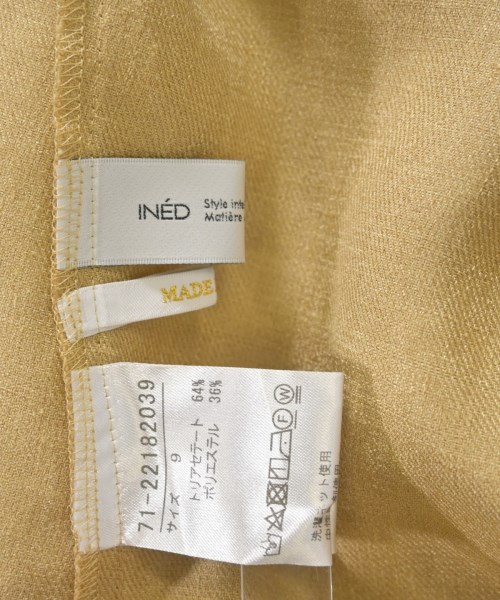 INED（イネド）ブラウス ベージュ サイズ:9(M位) レディース/2200605182103