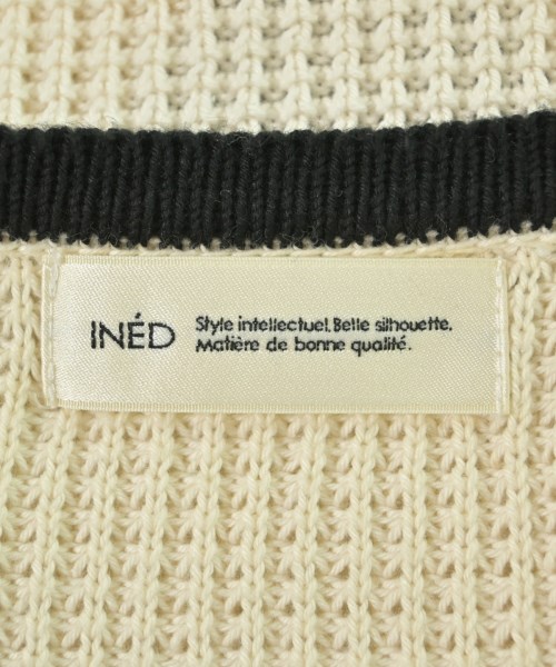 INED（イネド）カーディガン 白 サイズ:9(M位) レディース/2200673827029