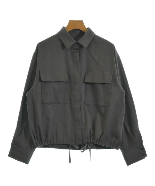 INED(イネド)カジュアルシャツ グレー サイズ:9(M位)/2200672557019