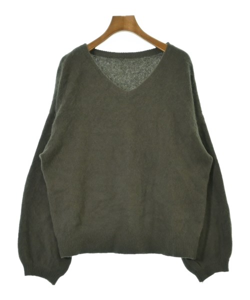 INED(イネド)ニット・セーター カーキ サイズ:9(M位)/2200672557033