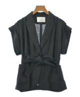 INED（イネド）カジュアルジャケット 黒 サイズ:7(S位) レディース/2200677807027