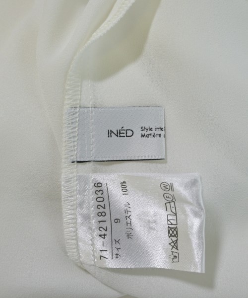 INED（イネド）ブラウス 白 サイズ:9(M位) レディース/2200676748086