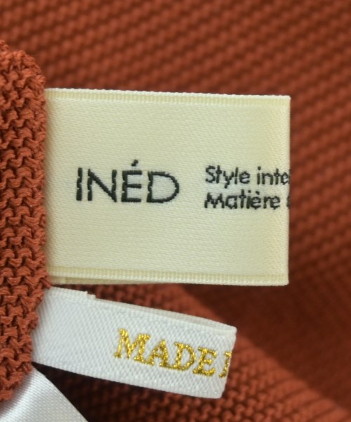 INED（イネド）ニット・セーター オレンジ サイズ:9(M位) レディース/2200680046031