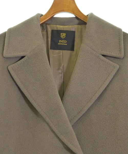 INED（イネド）チェスターコート ベージュ サイズ:11(L位) レディース/2200650547025