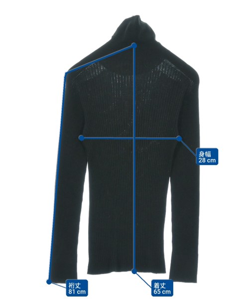 INED（イネド）ニット・セーター 黒 サイズ:9(M位) レディース/2200655796046