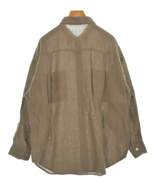 INED（イネド）カジュアルシャツ 茶 サイズ:9(M位) レディース/2200656262038