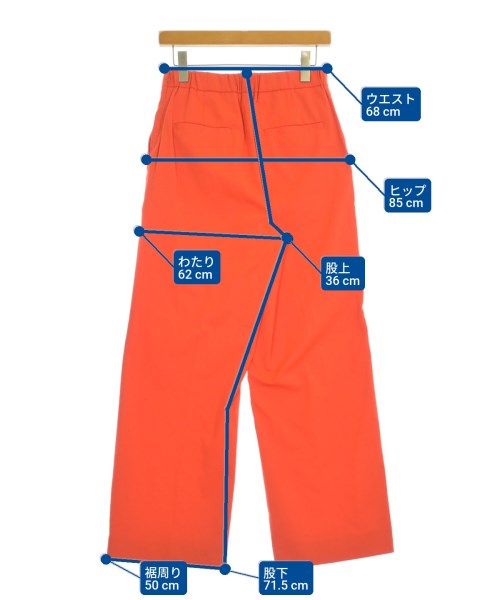 INED（イネド）スラックス オレンジ サイズ:11(L位) レディース/2200656574070