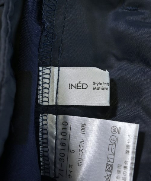 INED（イネド）スラックス 紺 サイズ:5(XXL位) レディース/2200712855051