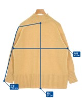 INED（イネド）ニット・セーター 黄 サイズ:7(S位) レディース/2200646100012