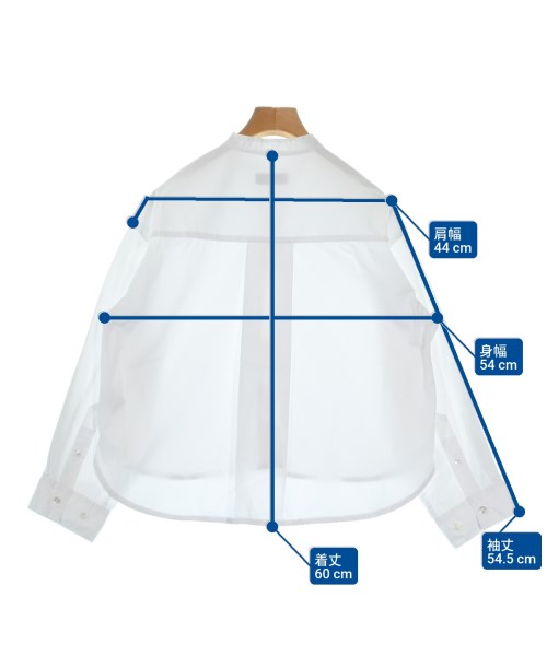 INED（イネド）カジュアルシャツ 白 サイズ:7(S位) レディース/2200643091047