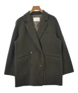 INED（イネド）カジュアルジャケット 茶 サイズ:9(M位) レディース/2200643799011