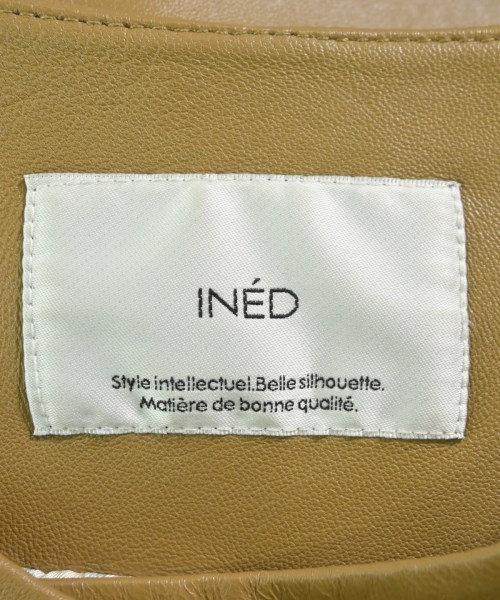 INED（イネド）ライダース 茶 サイズ:9(M位) レディース/2200652908015