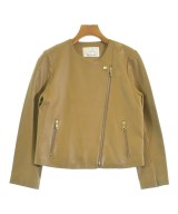 INED（イネド）ライダース 茶 サイズ:9(M位) レディース/2200652908015