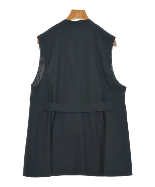 INED（イネド）ノーカラージャケット 紺 サイズ:9(M位) レディース/2200653402048